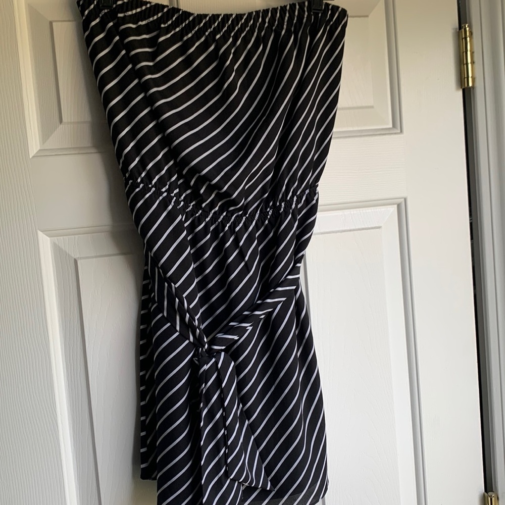 Strapless dress